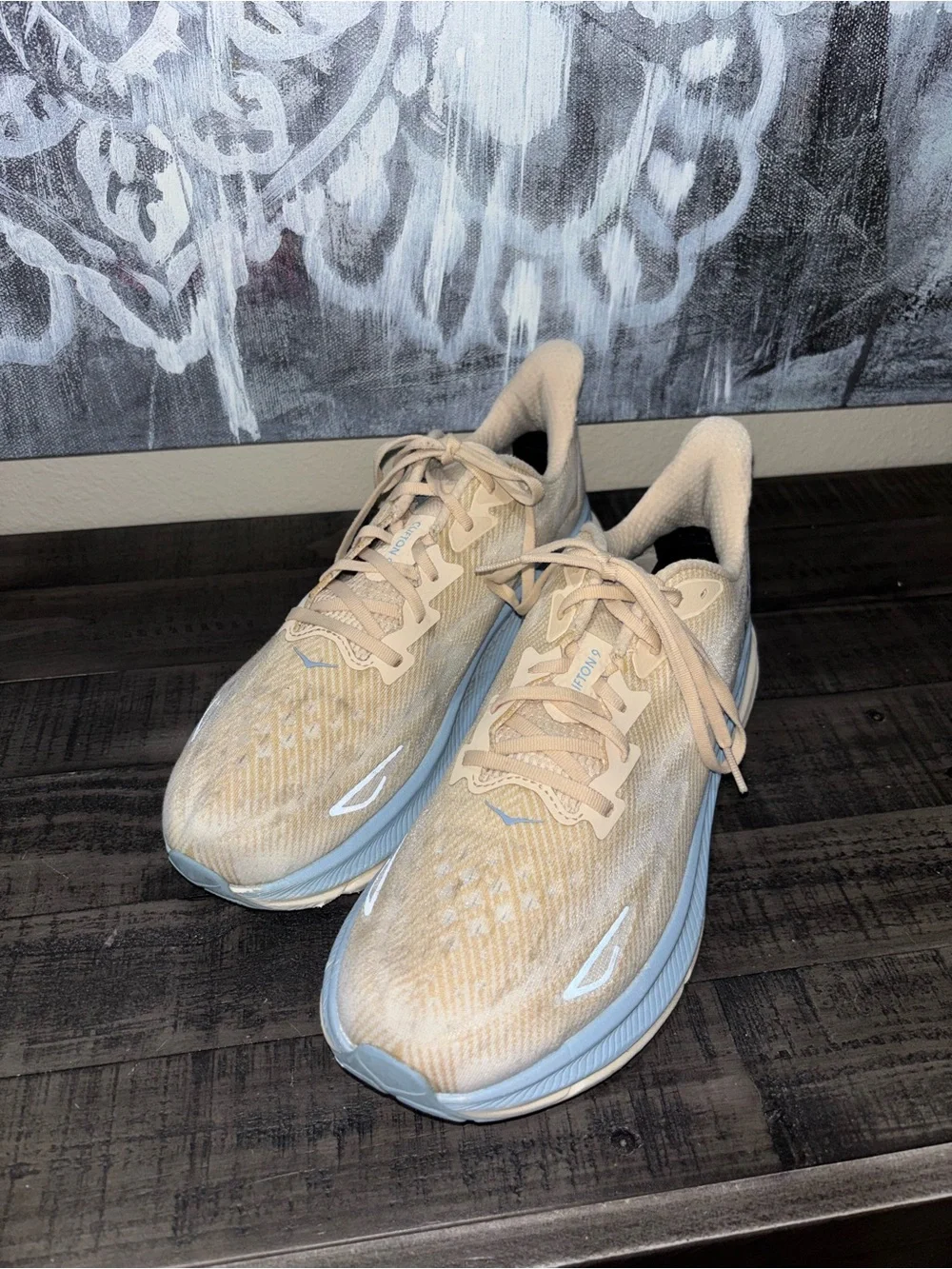 Hoka Clifton 9 running shoes MENS SZ 13D